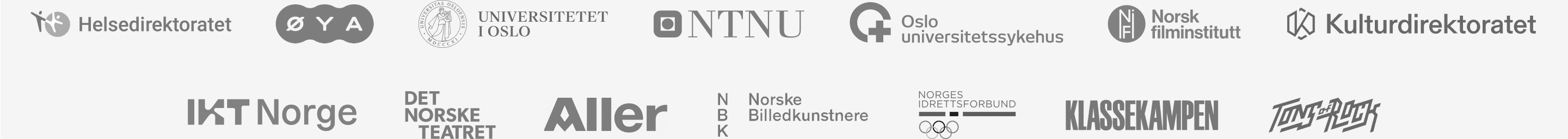 Du er i godt selskap
